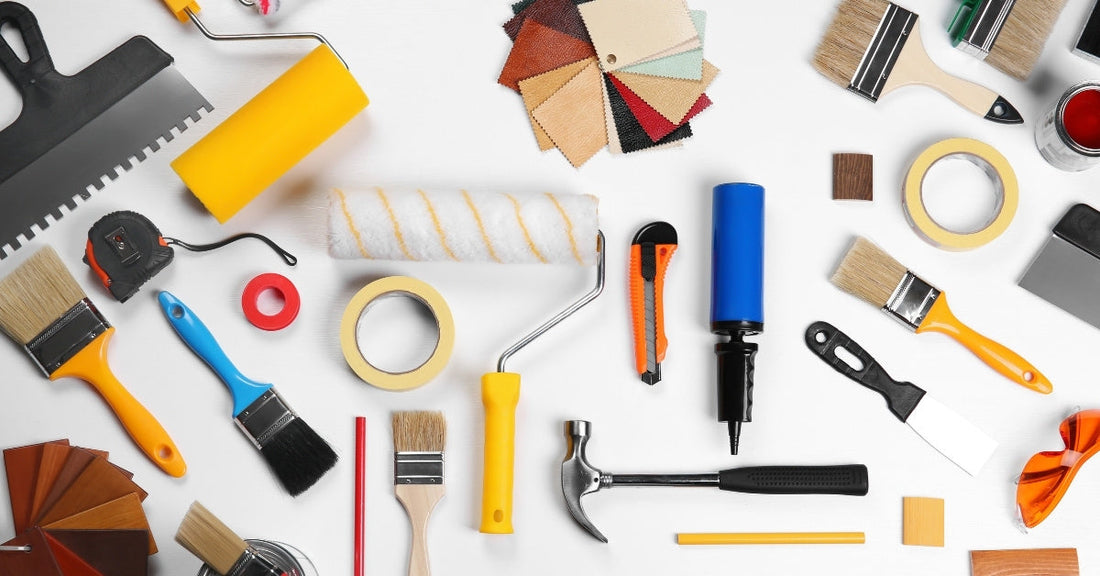 Ferramentas de Pintura: Guia Completo de Pincéis, Rolos e Acessórios