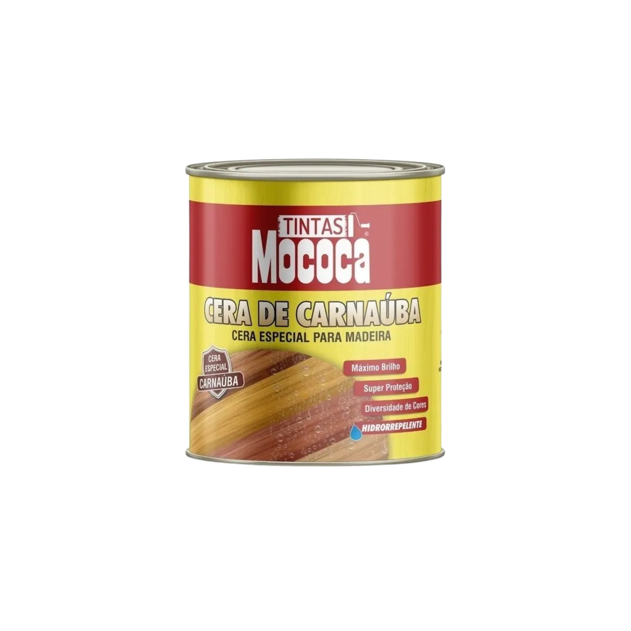 Cera de Carnaúba para Madeira Incolor Mococa 0,9L