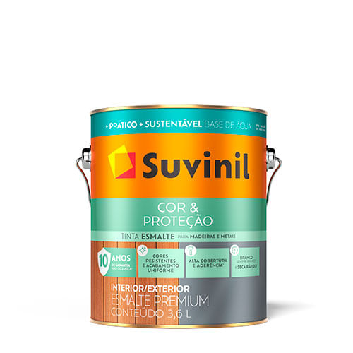 Esmalte Sintético Cor & Proteção B.Água Suvinil