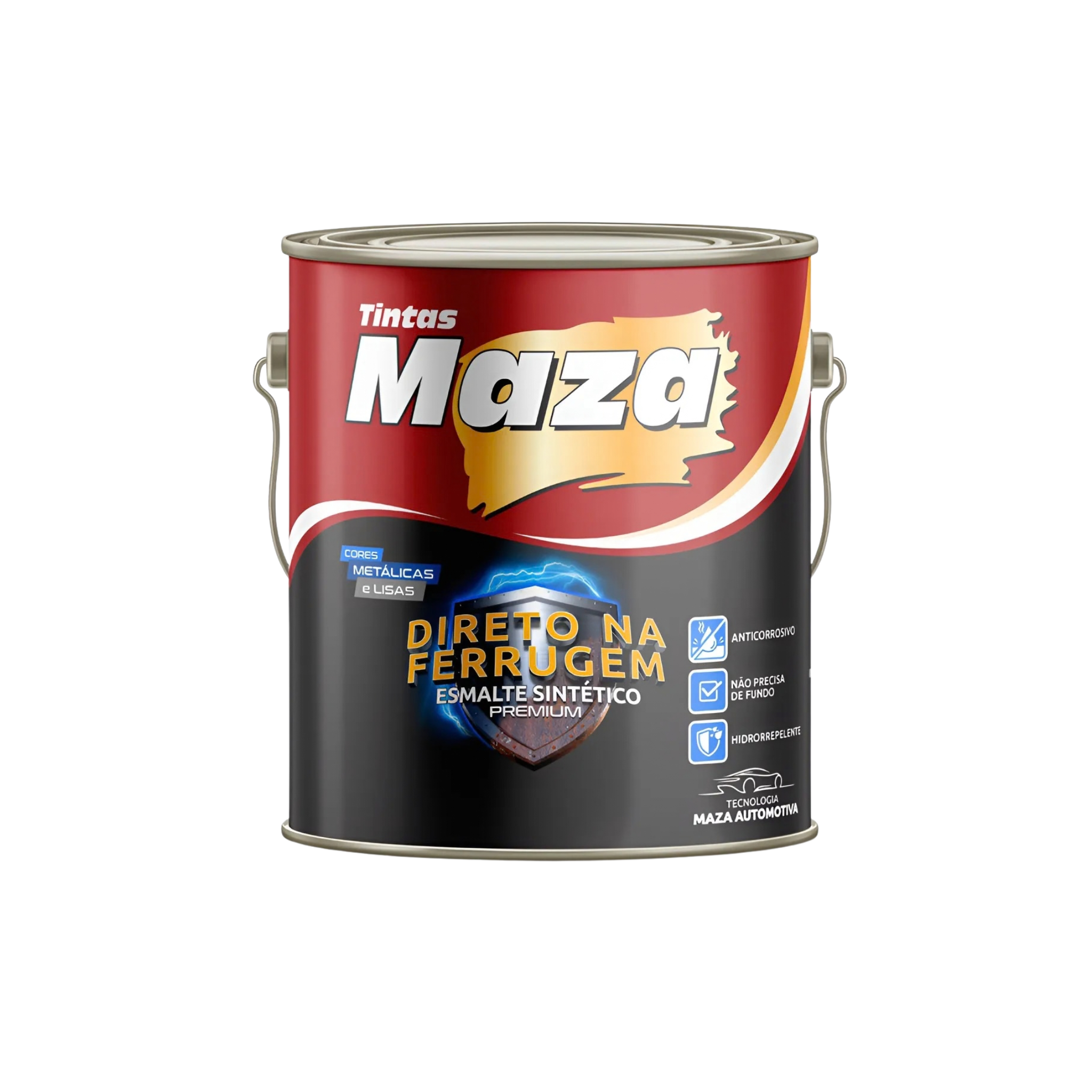 Tinta Esmalte Sintético Direto na Ferrugem Maza 3,6L