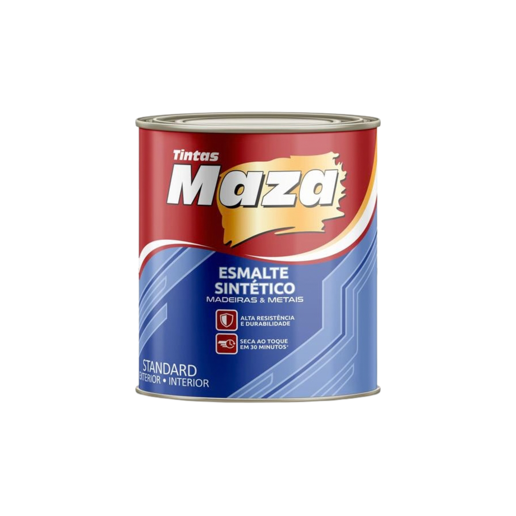 Tinta Esmalte Sintético B.Solvente Maza 0,9L
