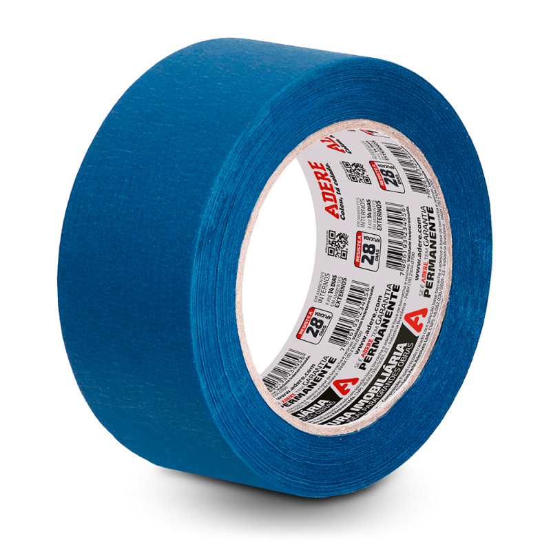 Fita Crepe Imobiliária Azul 527s Adere 45mm x 50m