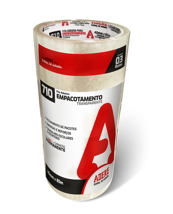 Fita Embalagem Adere 45mm x 40m