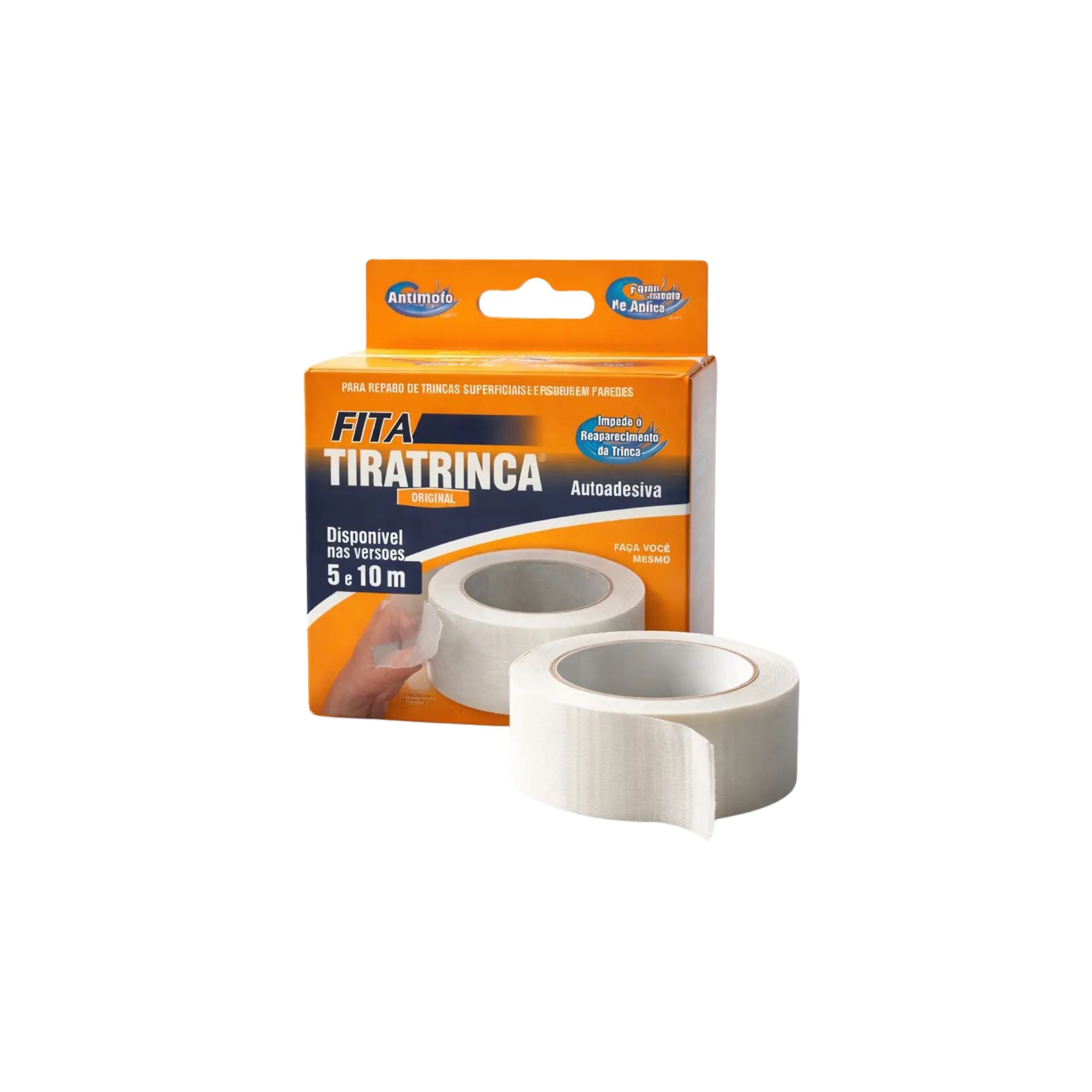 Tiratrinca Fita Autoadesiva de Poliéster 5MM x 10M