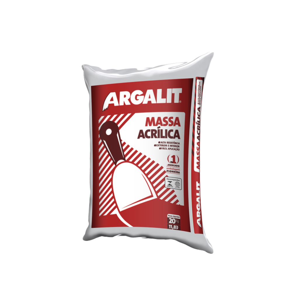 Massa Acrílica Argalit Saco