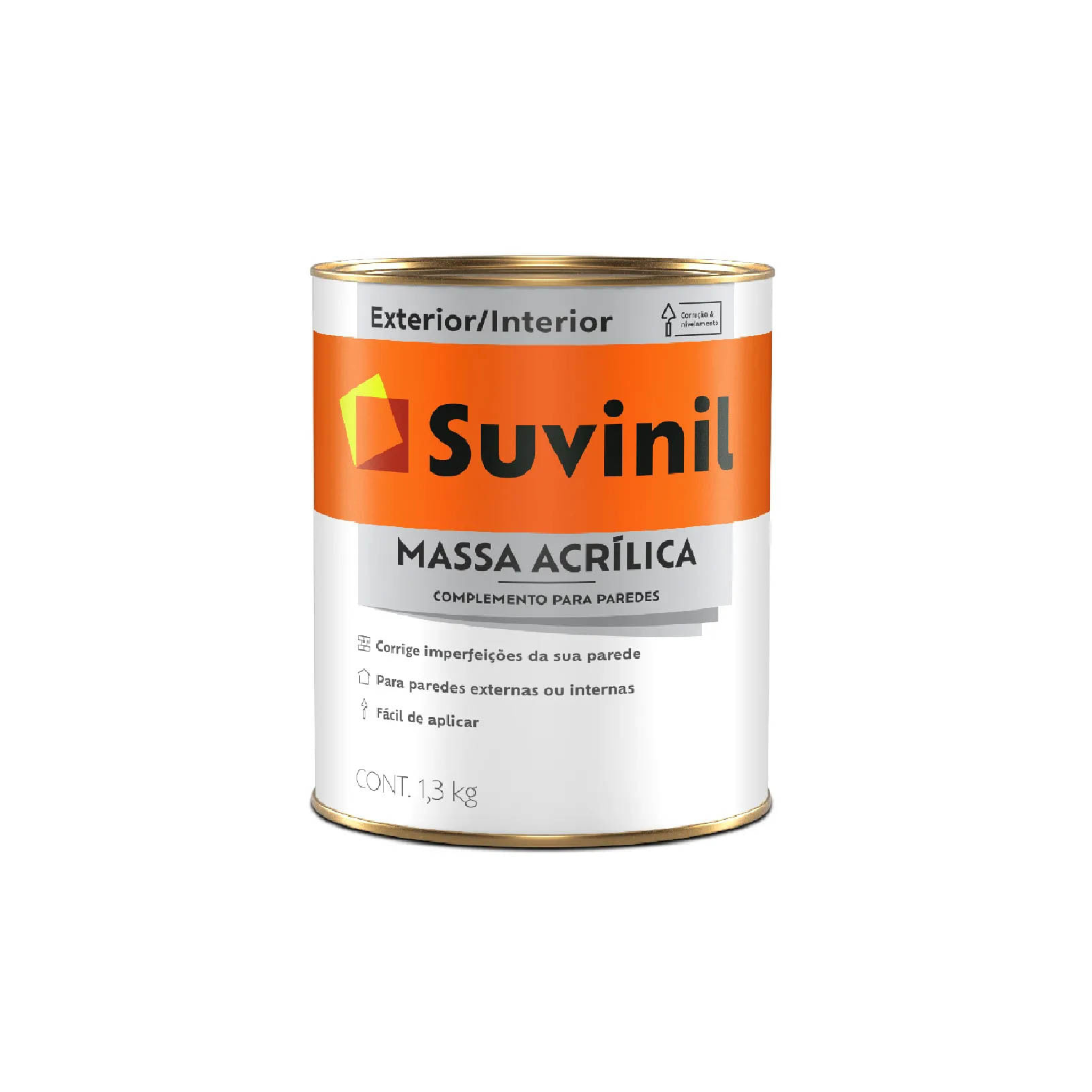 Massa Acrílica Suvinil 1,3kg