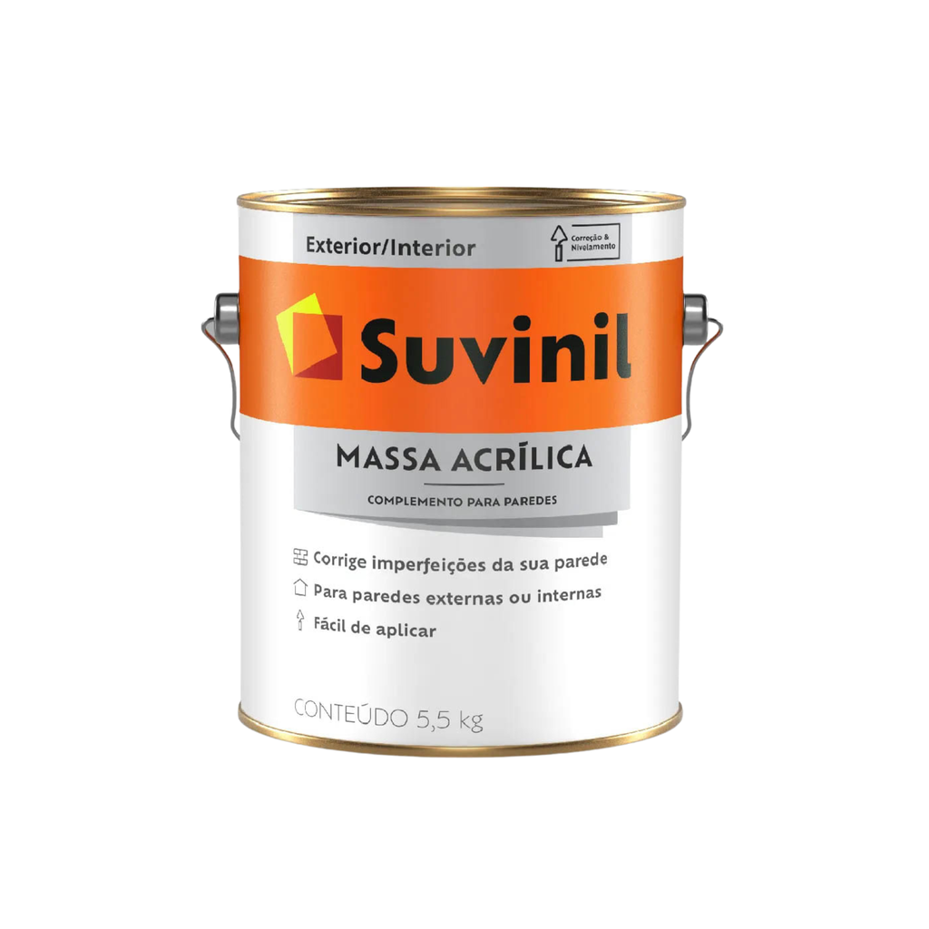 Massa Acrílica Suvinil 5,5kg