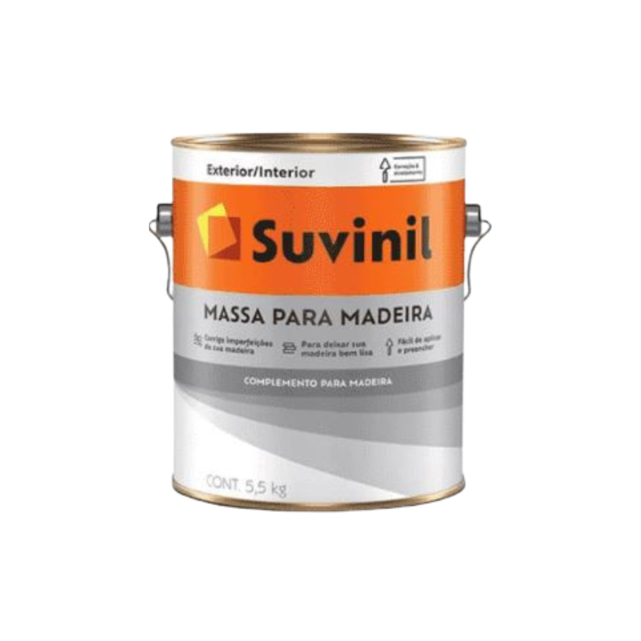 Massa Para Madeira Suvinil 5,5kg