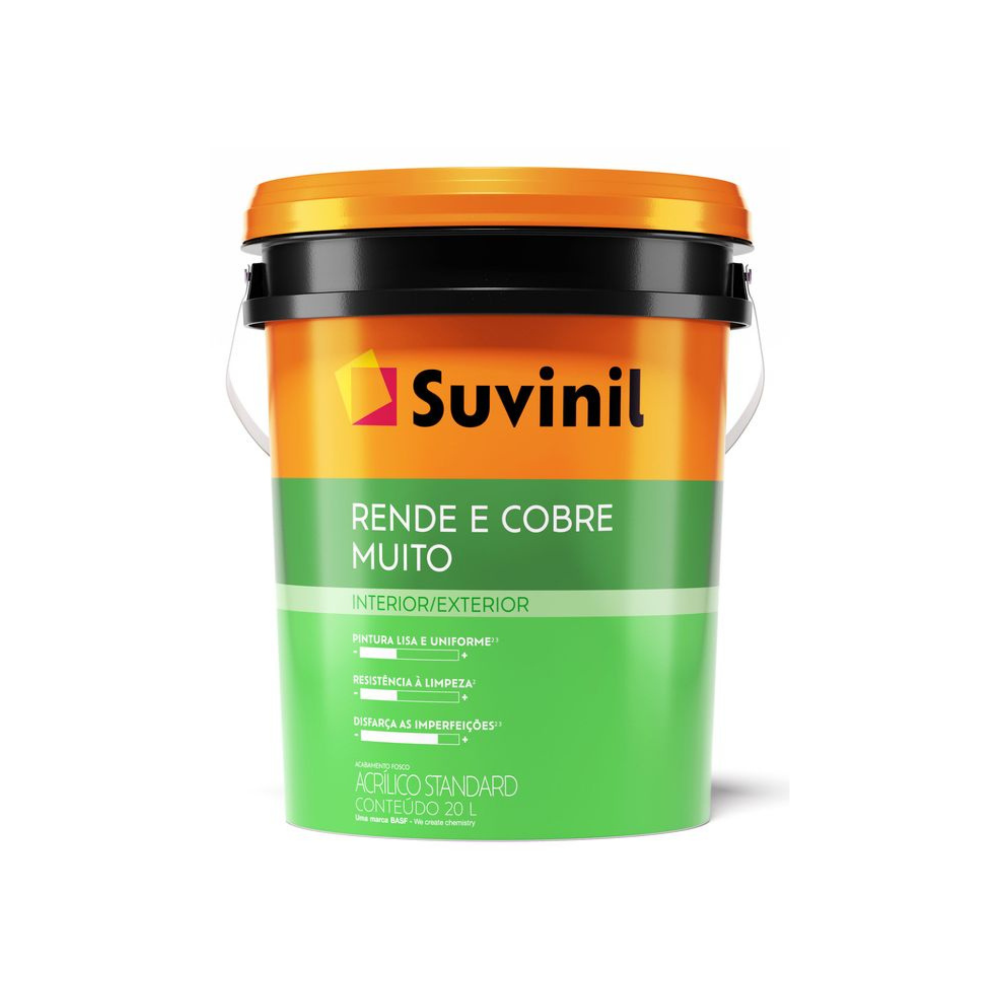 Tinta Acrílica Rende & Cobre Muito Fosco Suvinil