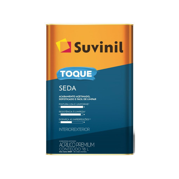 Toque Seda Branco Neve Acetinado Suvinil 18L — Promoção Setembro