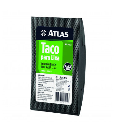 Taco para Lixa 7x13cm 100/1 Atlas