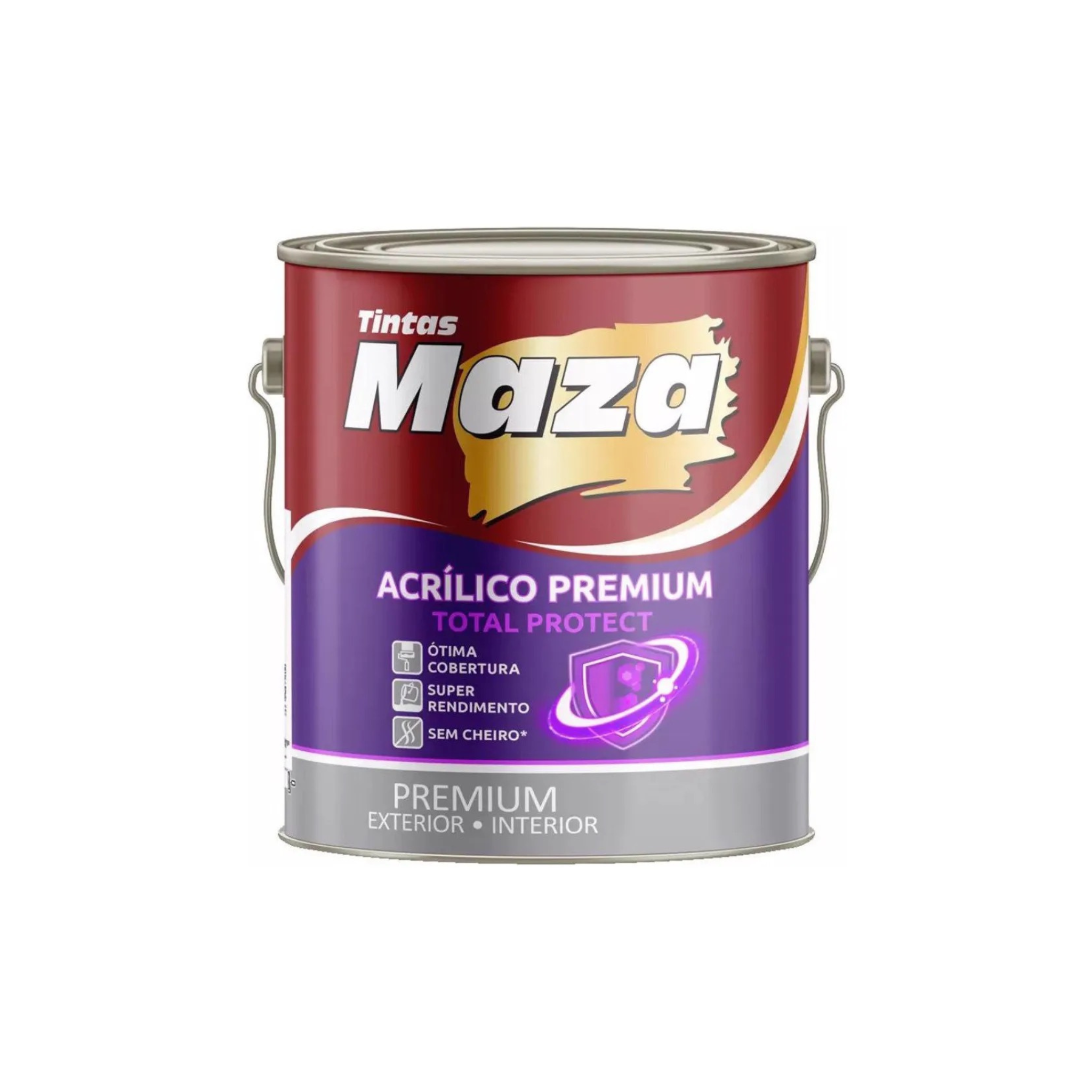 Tinta Acrílica Total Protect Fosco Branco Maza