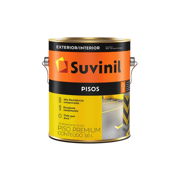 Tinta Acrílica Piso Fosco Suvinil 3,6L