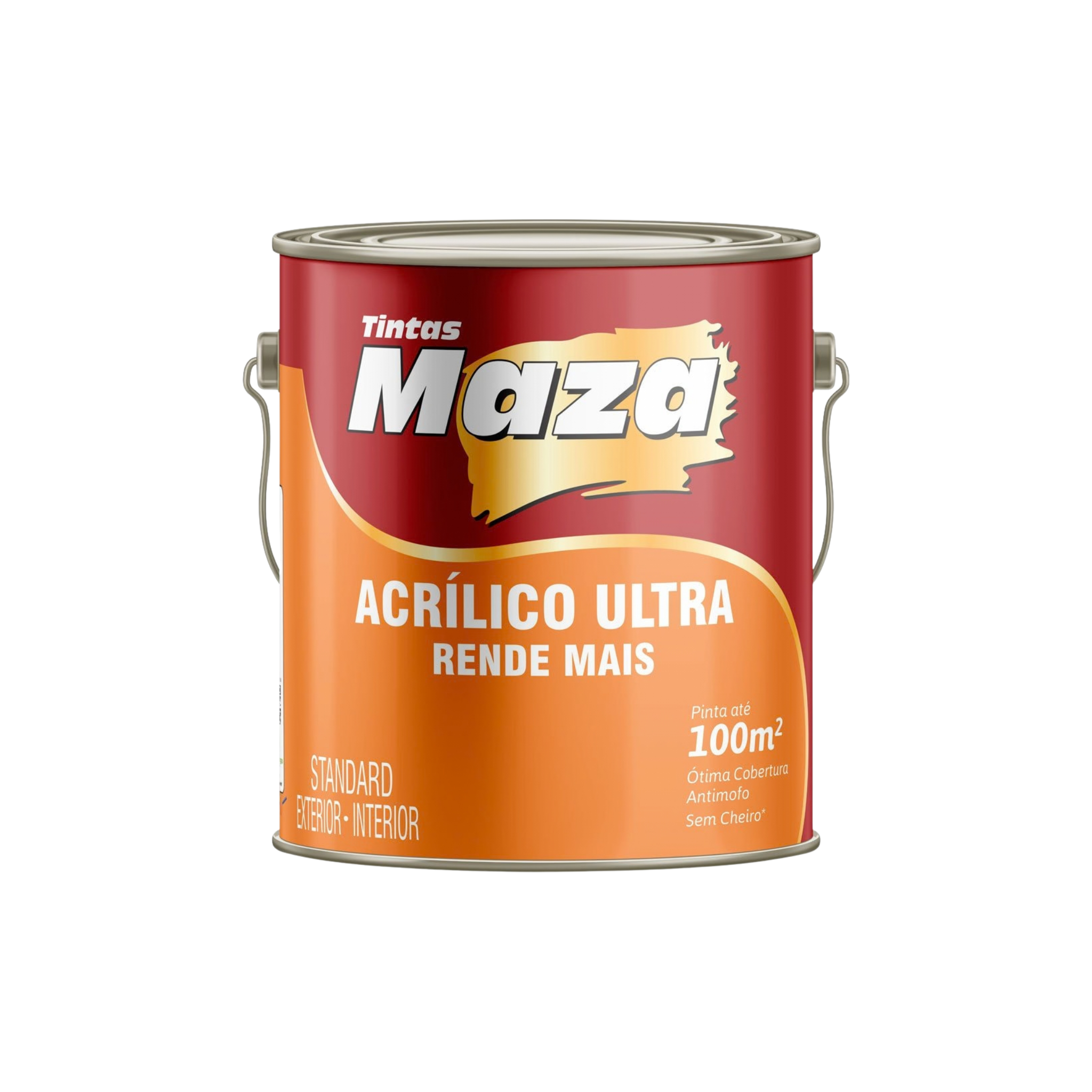 Tinta Acrílica Ultra Rende Mais Fosco Maza