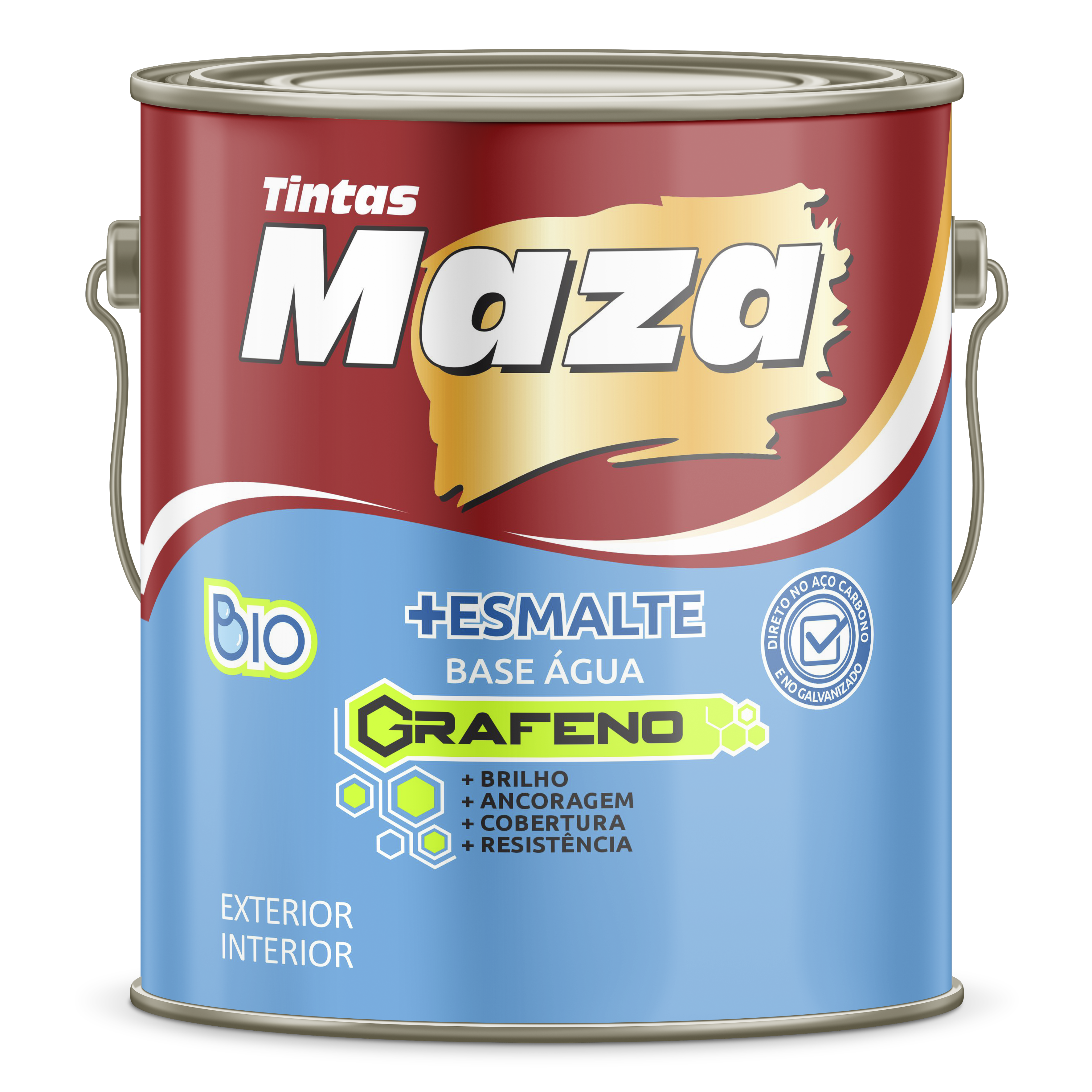 Tinta Esmalte Sintético B.Água Maza