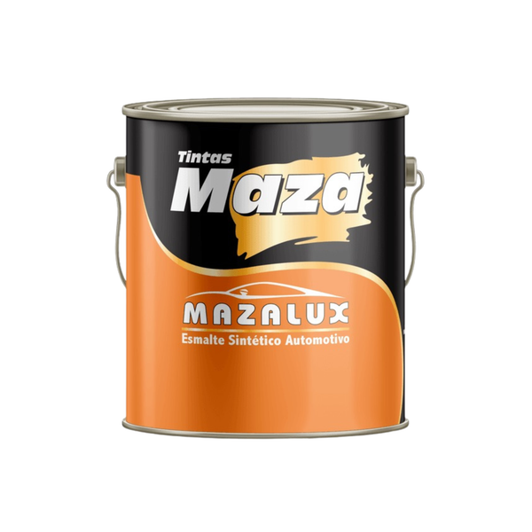 Tinta Esmalte Sintético Automotivo B.Solvente Brilhante Branco Puro Maza 0,9L