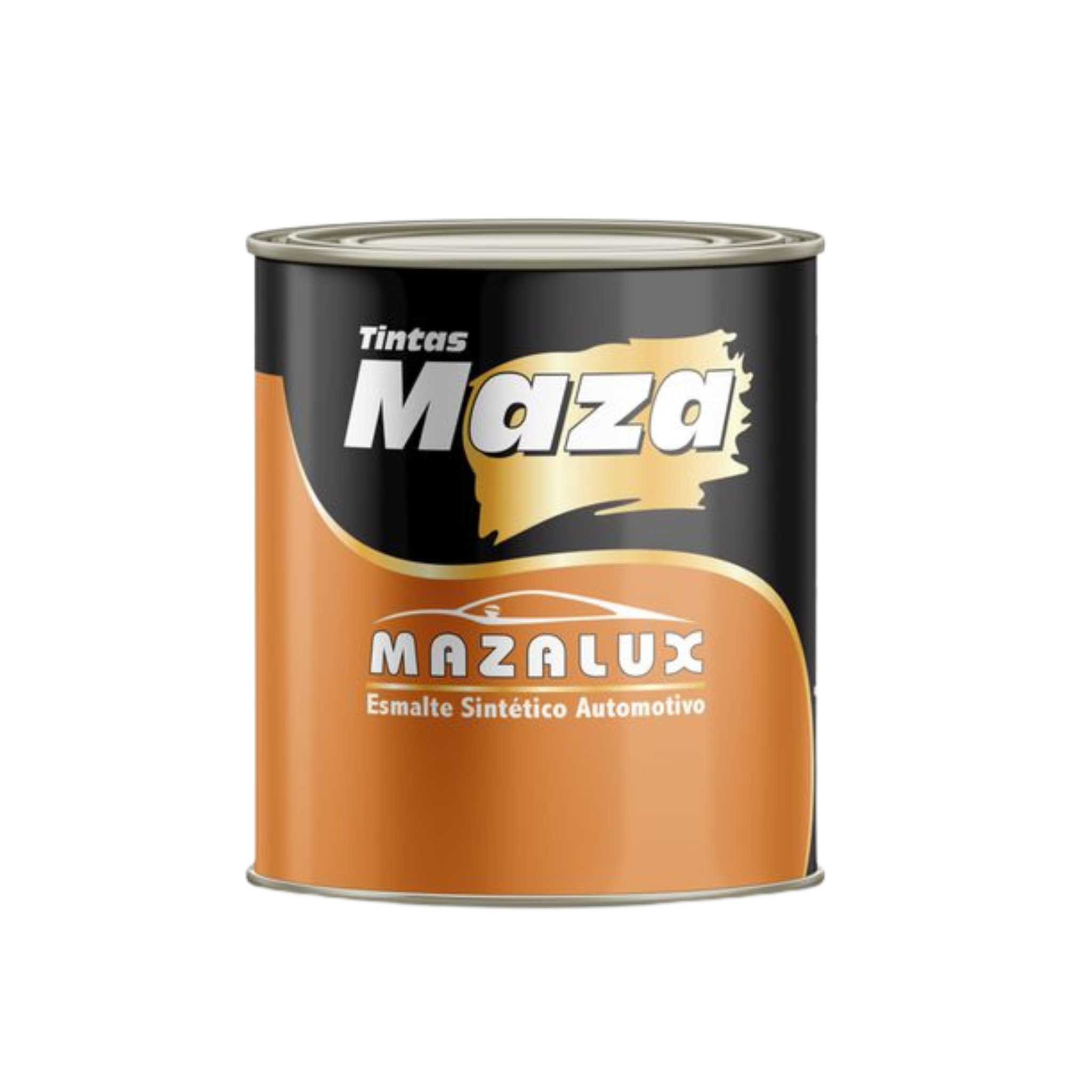 Tinta Esmalte Sintético Automotivo B.Solvente Brilhante Branco Puro Maza 0,9L