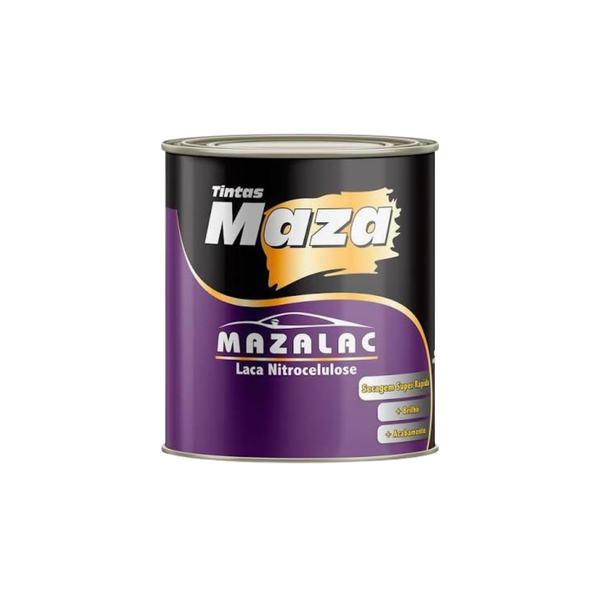 Tinta Laca Nitrocelulose Mazalac Branco Puro Maza 0,9L