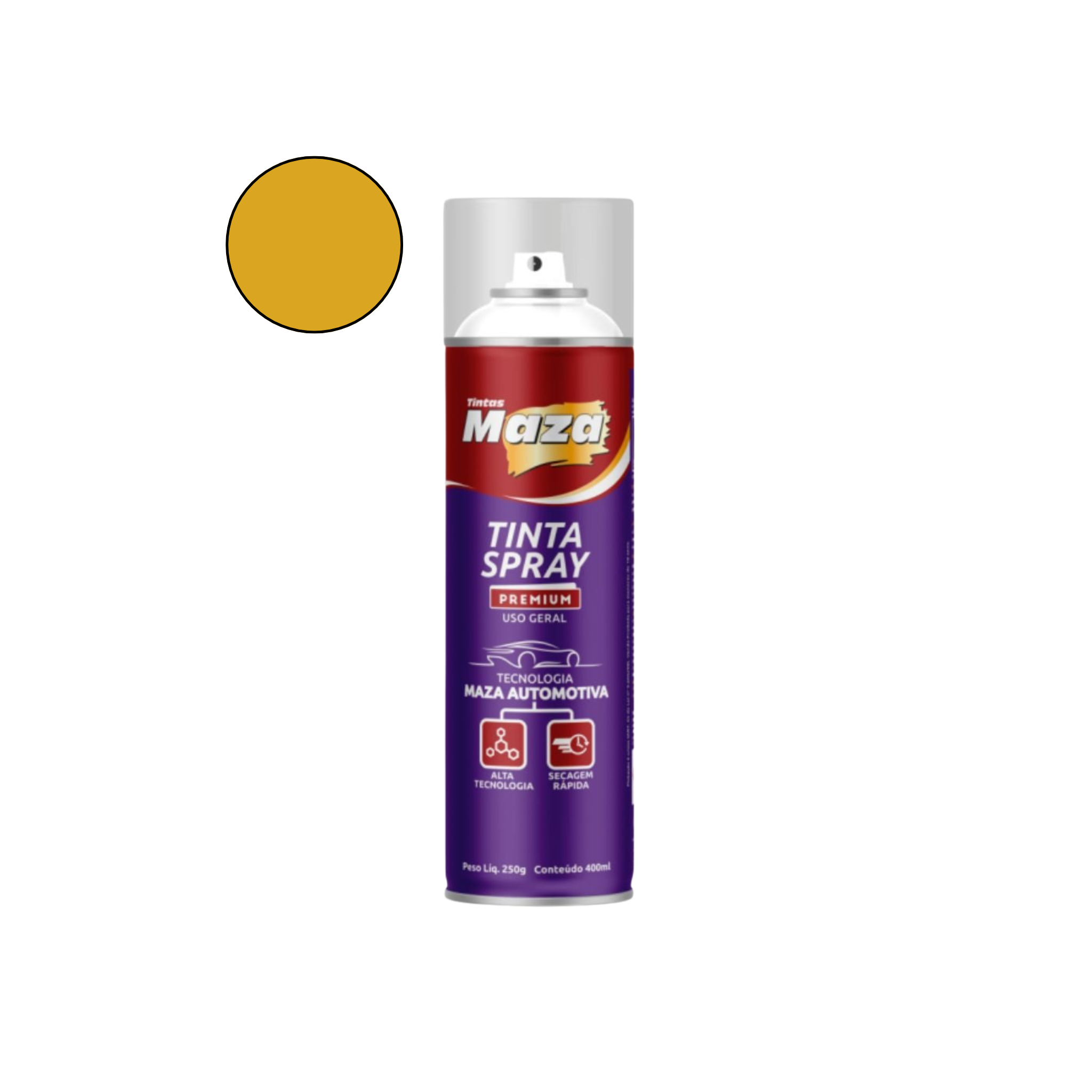 Tinta Spray Uso Geral Maza 400ML