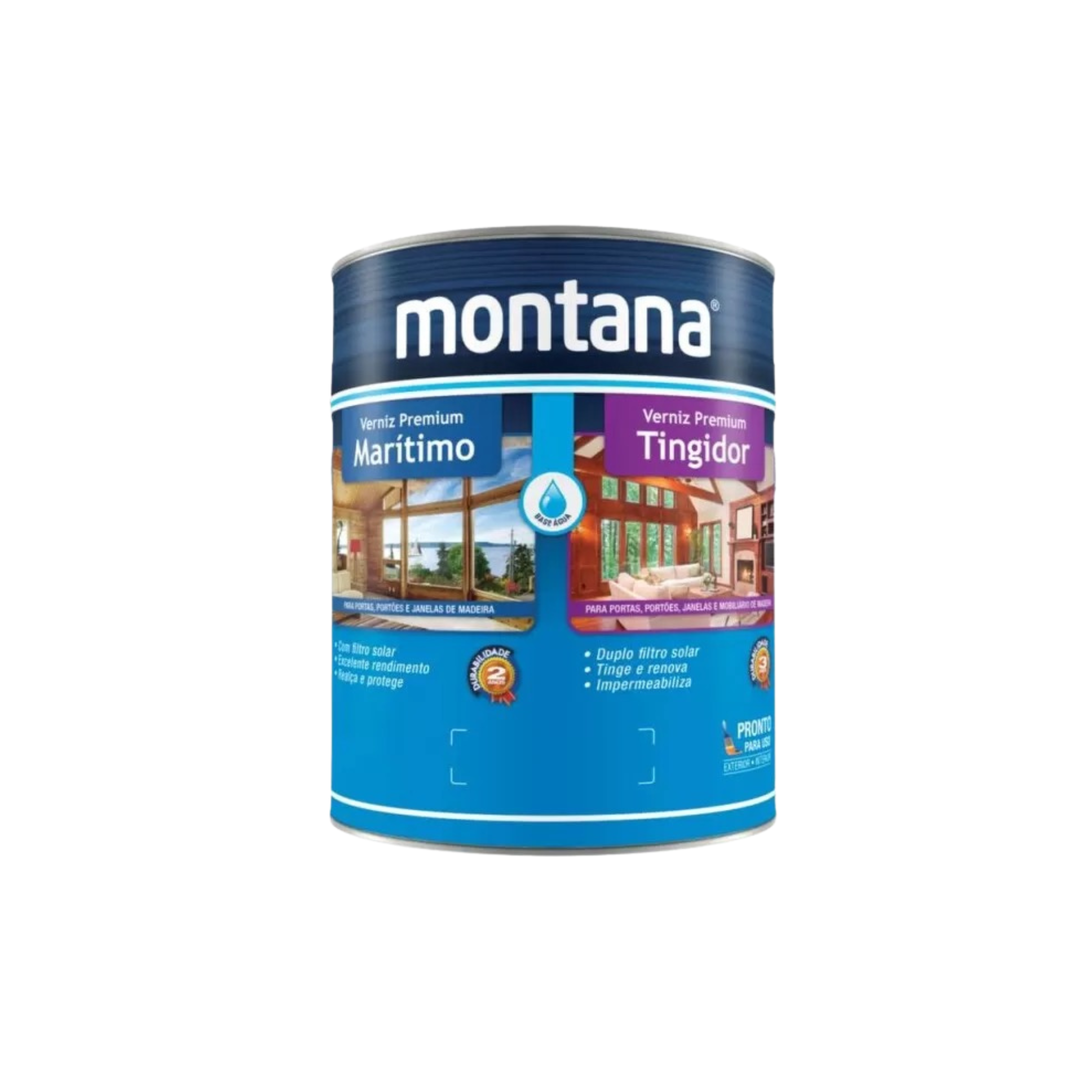 Verniz Premium Marítimo Base Água Montana