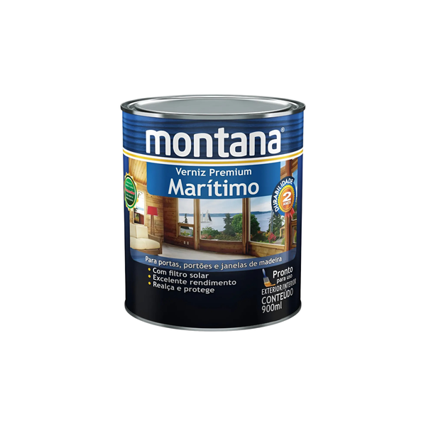 Verniz Premium Marítimo Base Solvente Montana